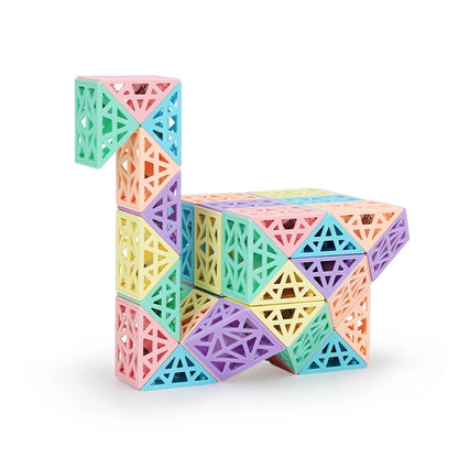Kids Snake Cube Building Set | Creative Problem-Solving Educational Toy