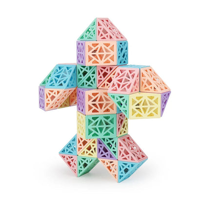 Kids Snake Cube Building Set | Creative Problem-Solving Educational Toy