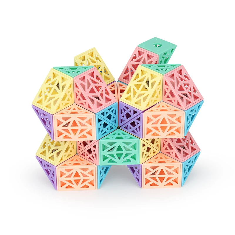 Kids Snake Cube Building Set | Creative Problem-Solving Educational Toy