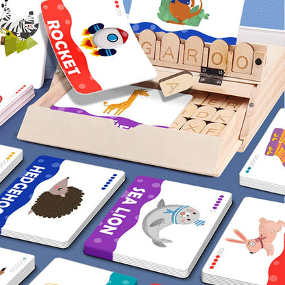 Kids' Word Spelling Game | Fun Wooden Letters for Learning