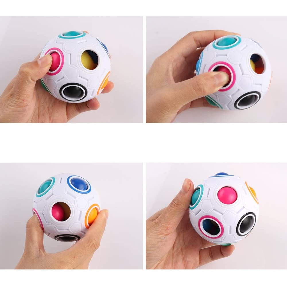 Kids' Puzzle Fidget Ball | Educational Stress Relief Toy