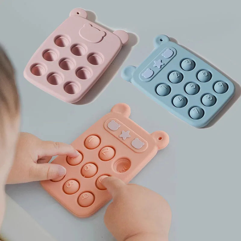 Kids' Silicone Fidget Teether | Safe, Durable & Multi-Functional