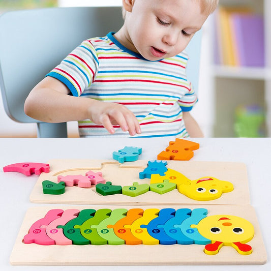 Wooden Animal Puzzle Set | Fun Learning Toy for Kids