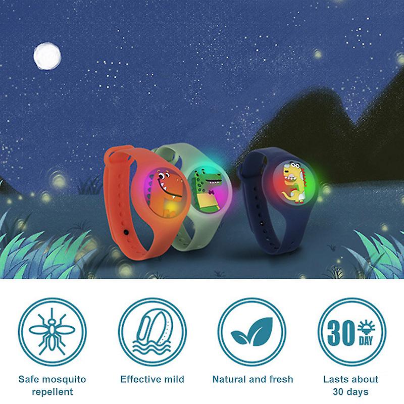 Kids Mosquito Repellent Bracelet | Natural, BPA-Free Silicone Protection