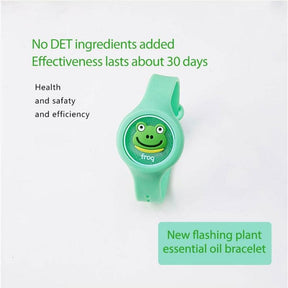Kids Mosquito Repellent Bracelet | Natural, BPA-Free Silicone Protection