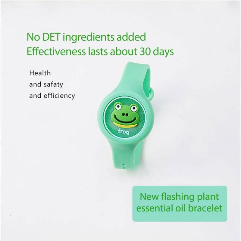 Kids Mosquito Repellent Bracelet | Natural, BPA-Free Silicone Protection