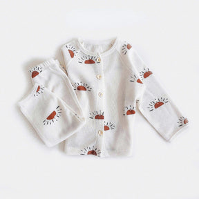 Kids' Cotton Pajama Set | Breathable, Cozy Long Sleeve and Pants