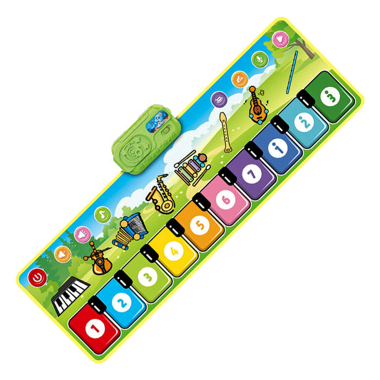 Interactive Kids Piano Mat | Colorful, Non-Toxic Music Play Area