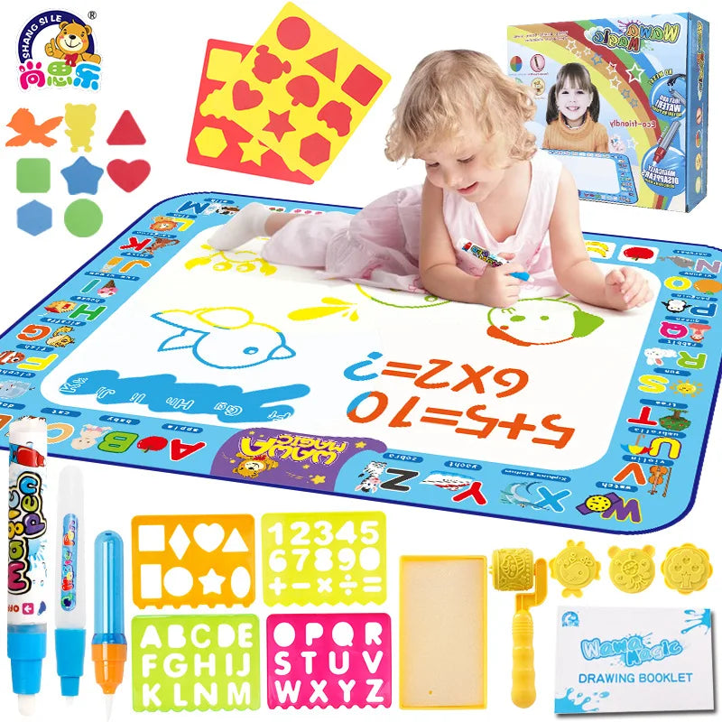 Kids Water Drawing Mat | Creative Fun with Reusable Water Pens