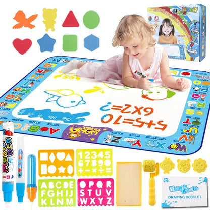 Kids Water Drawing Mat | Creative Fun with Reusable Water Pens
