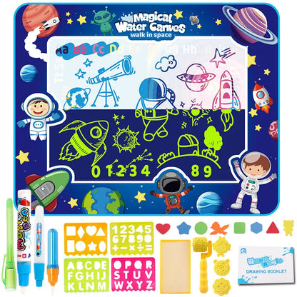 Kids Water Drawing Mat | Creative Fun with Reusable Water Pens