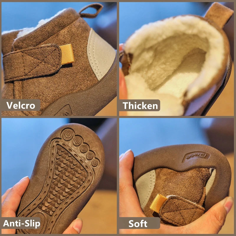 Kids' Waterproof Winter Boots | Warm, Comfortable, Slip-Resistant