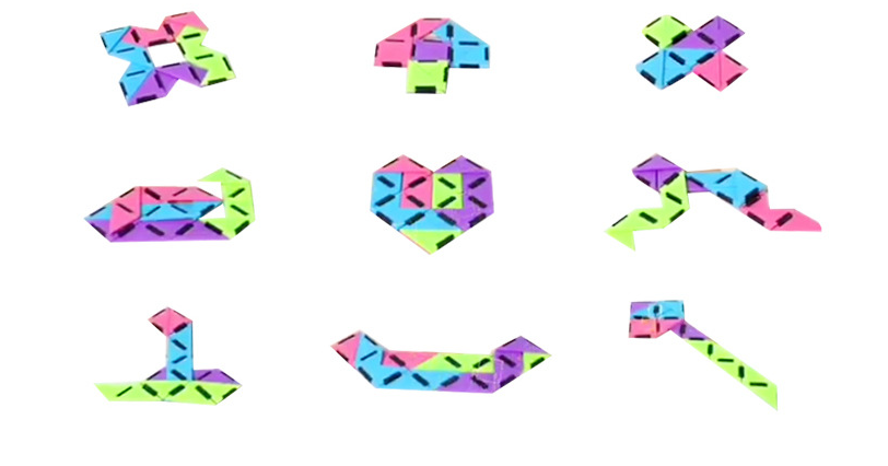 Kids' Hinge Puzzle Toy | Movable Joints for Creative Play