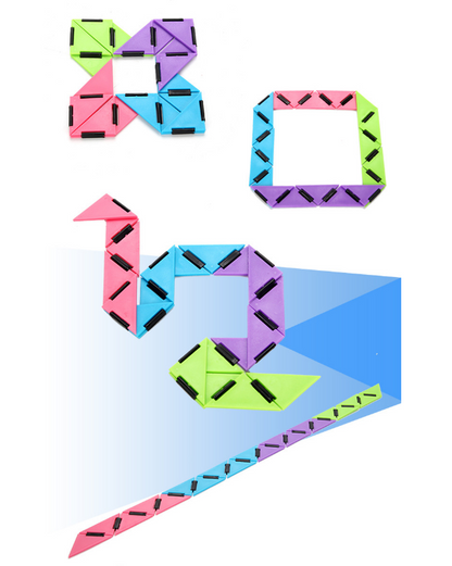 Kids' Hinge Puzzle Toy | Movable Joints for Creative Play