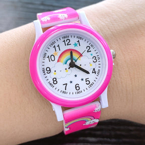 Rainbow Kids' Watch | Fun and Durable Silicone Timepiece