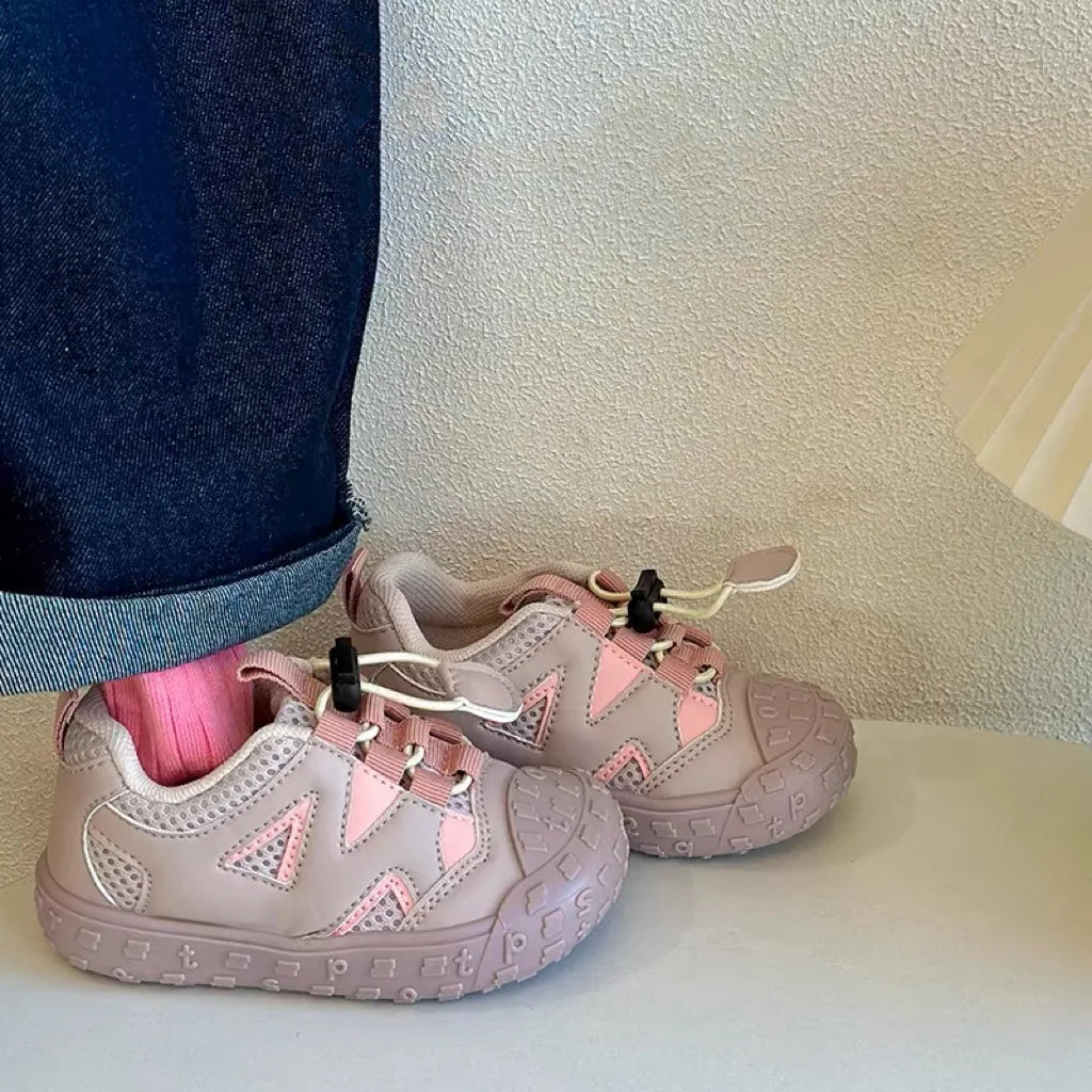 Kids' Breathable Sneakers | Anti-Slip Velcro Rubber Design