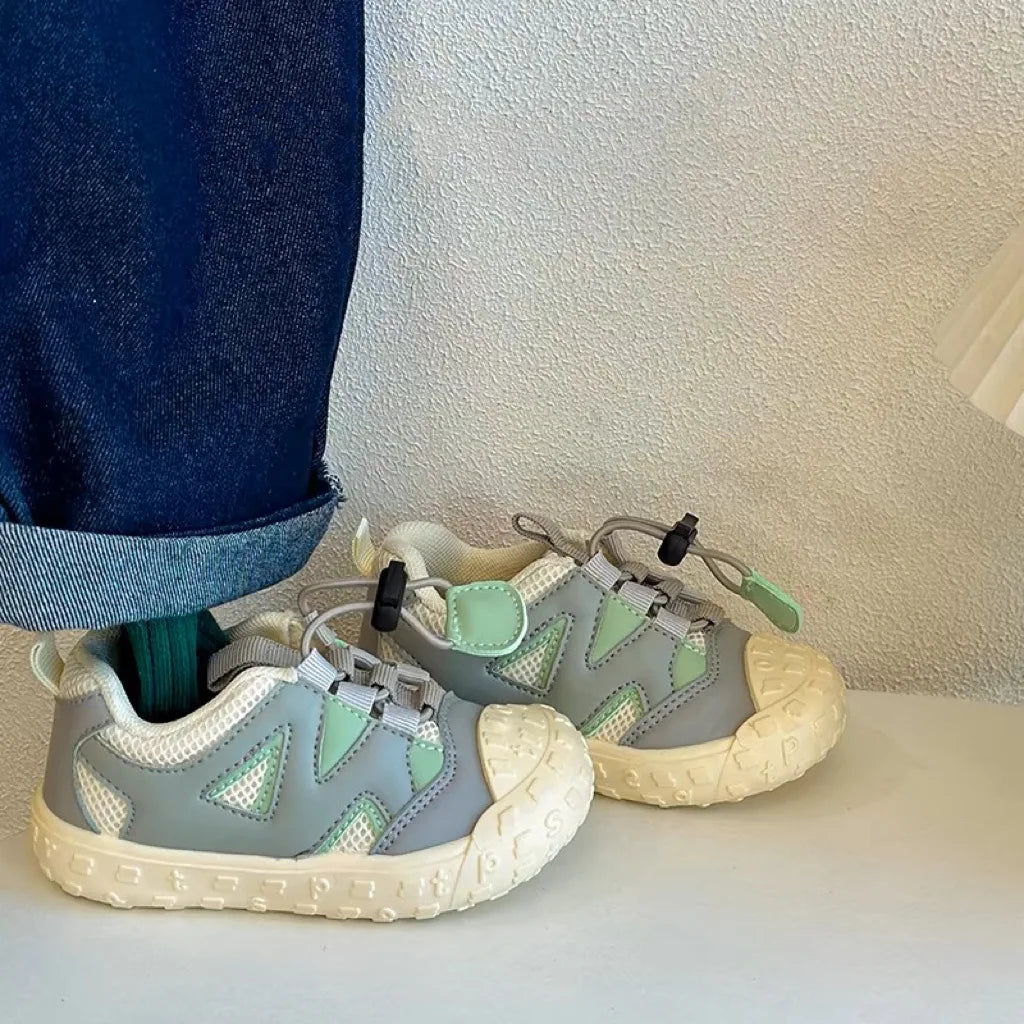 Kids' Breathable Sneakers | Anti-Slip Velcro Rubber Design
