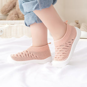 Kids' Breathable Sneakers | Lightweight Velcro Comfort for Play