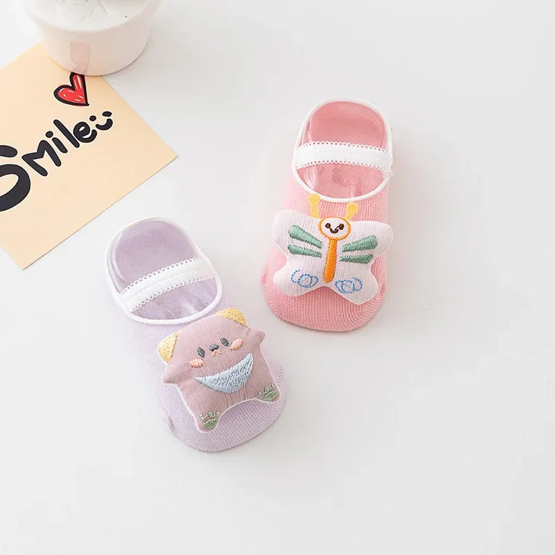 Breathable Cotton Kids' Socks | Cute, Comfy, Unisex Designs