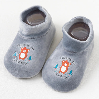 Kids Non-Slip Grip Socks | Soft Cotton for Safe Play