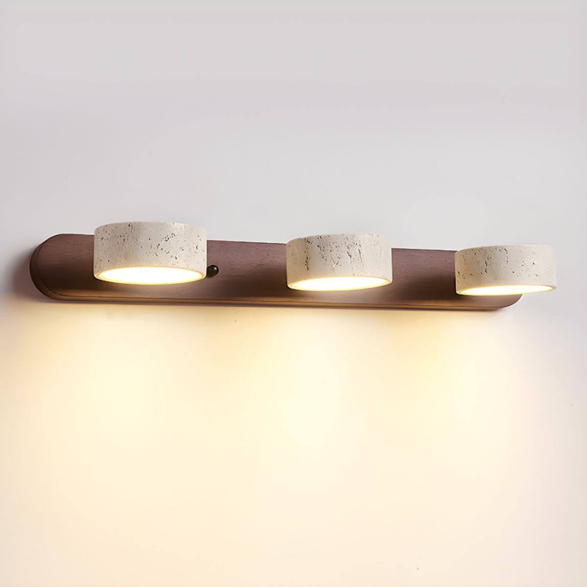 Travertine Wall Lamp | Modern Design with Integrated LED