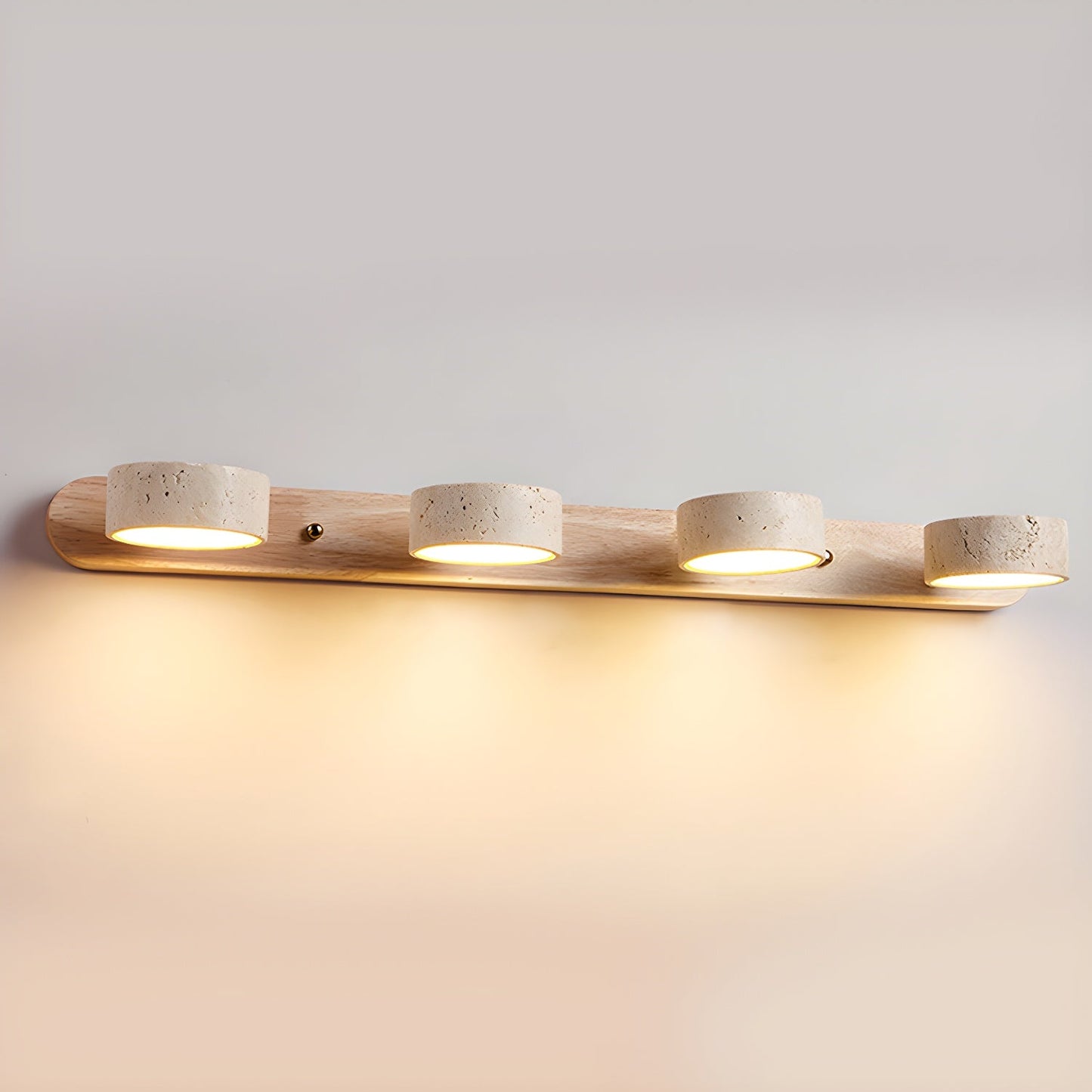 Travertine Wall Lamp | Modern Design with Integrated LED