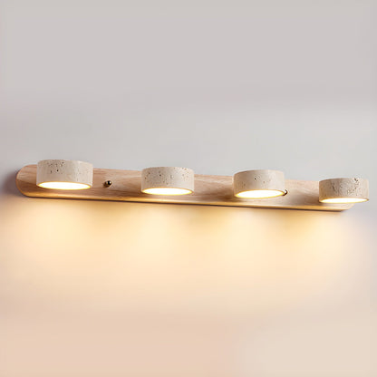 Travertine Wall Lamp | Modern Design with Integrated LED