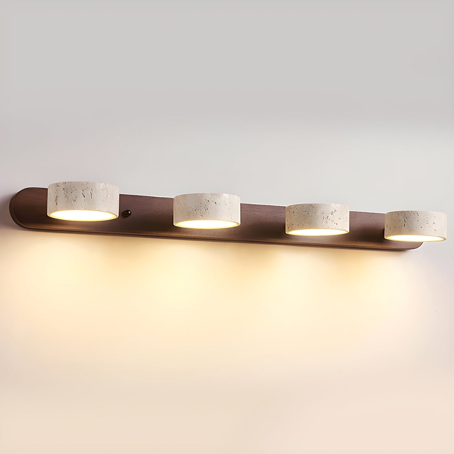 Travertine Wall Lamp | Modern Design with Integrated LED