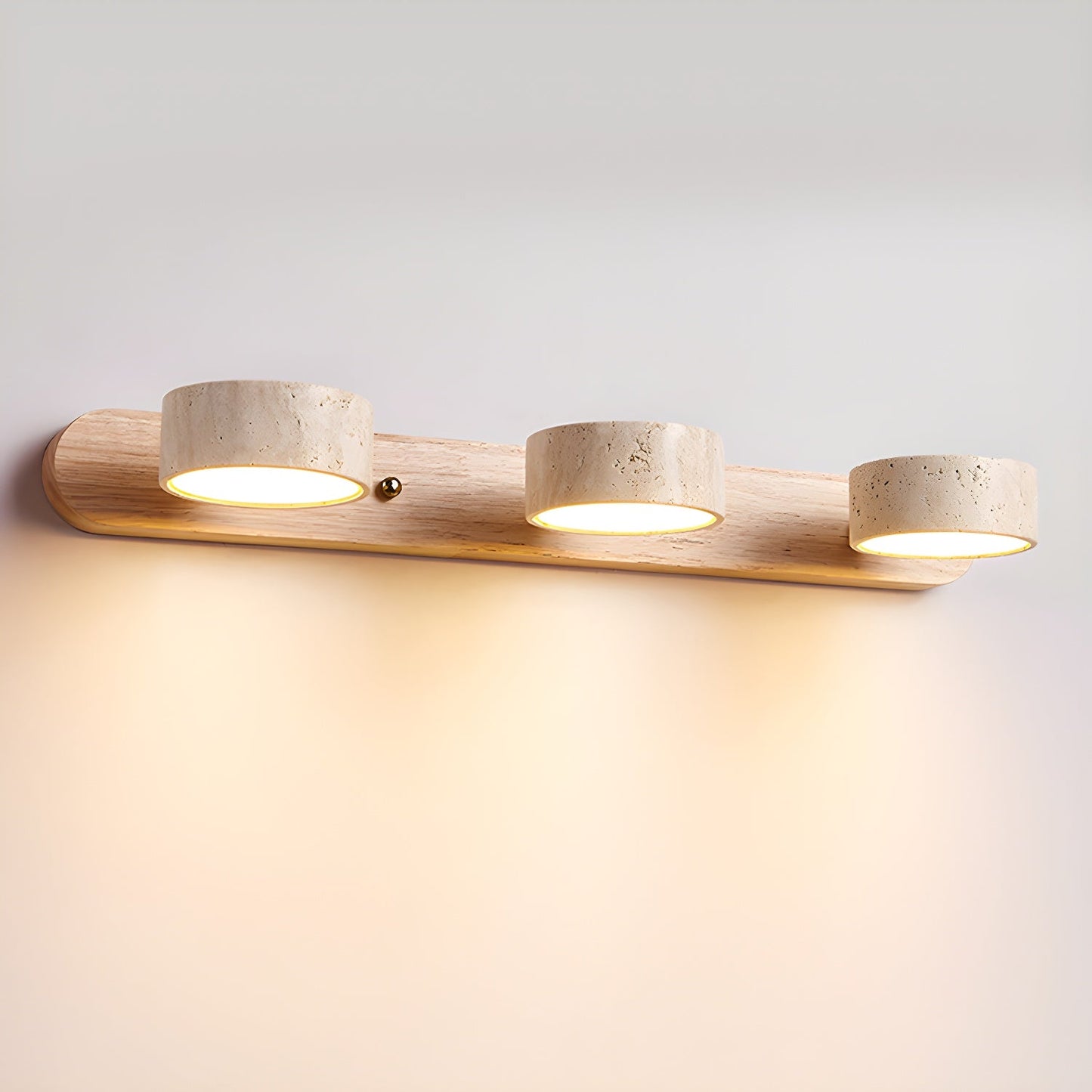 Travertine Wall Lamp | Modern Design with Integrated LED