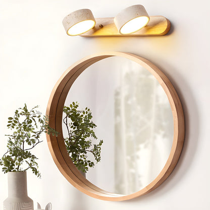 Travertine Wall Lamp | Modern Design with Integrated LED