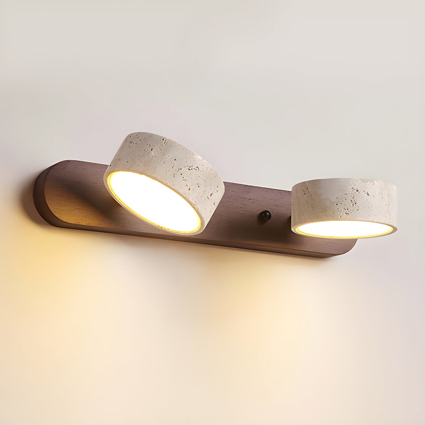 Travertine Wall Lamp | Modern Design with Integrated LED