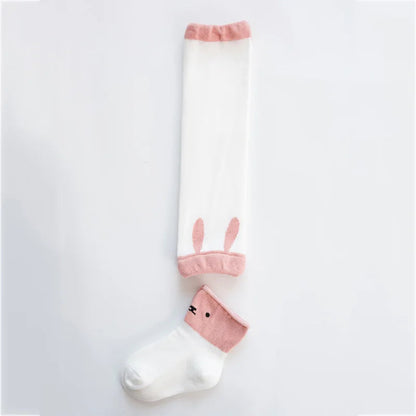 Baby Knee Pads | Soft Cartoon Leg Warmers for Crawling