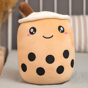 Bubble Tea Plush Pillow | Cute Cuddle Companion for Decor