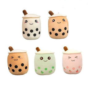 Bubble Tea Plush Pillow | Cute Cuddle Companion for Decor