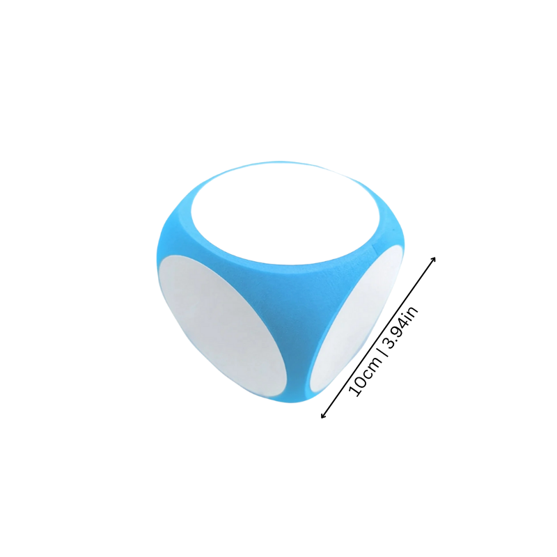 Writable Foam Dice Set | Encourages Creativity and Interactive Learning