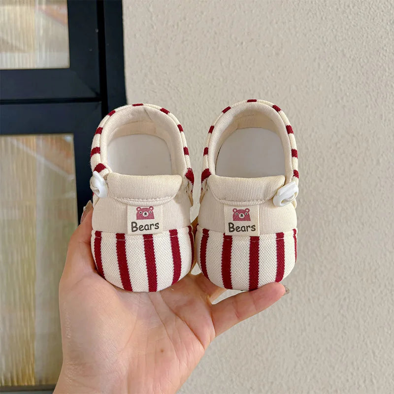 Baby Slippers for Safe Walking | Soft Non-Slip Indoor Comfort