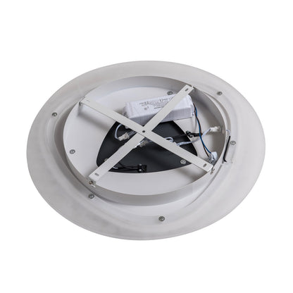 LED Flush Mount Ceiling Light | Adjustable Brightness for Low Ceilings