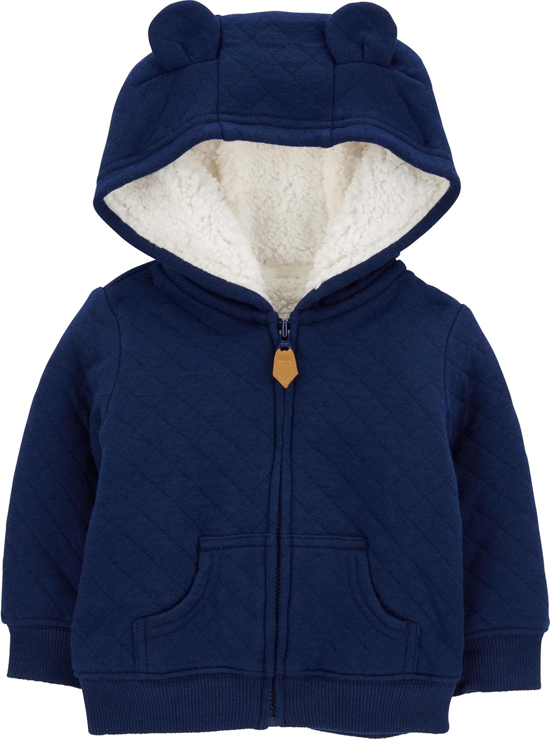 Hooded Baby Sweater | Soft Sherpa Lined Comfort