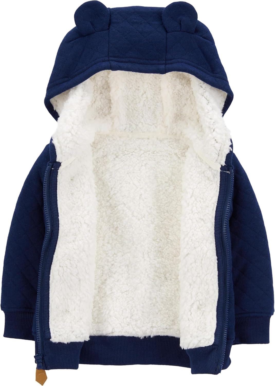 Hooded Baby Sweater | Soft Sherpa Lined Comfort