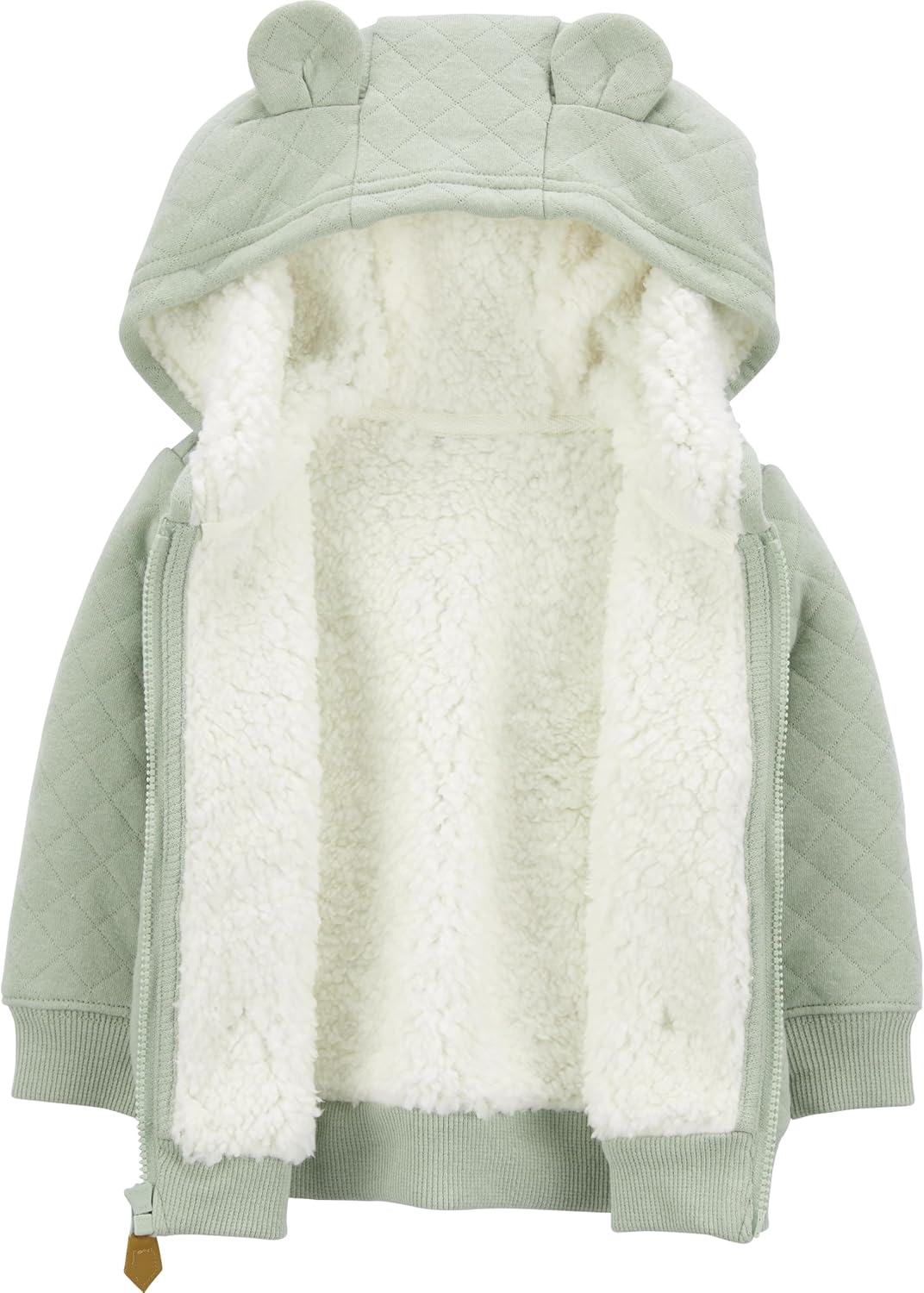 Hooded Baby Sweater | Soft Sherpa Lined Comfort