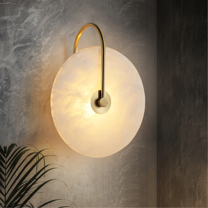 Alabaster LED Wall Lamp | Modern Design for Elegant Spaces