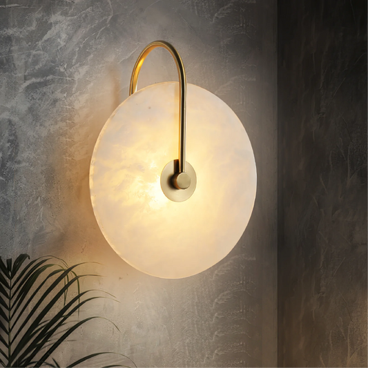 Alabaster LED Wall Lamp | Modern Design for Elegant Spaces