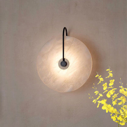 Alabaster LED Wall Lamp | Modern Design for Elegant Spaces