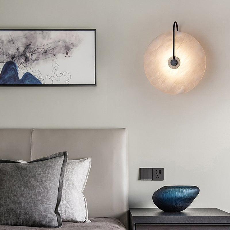 Alabaster LED Wall Lamp | Modern Design for Elegant Spaces