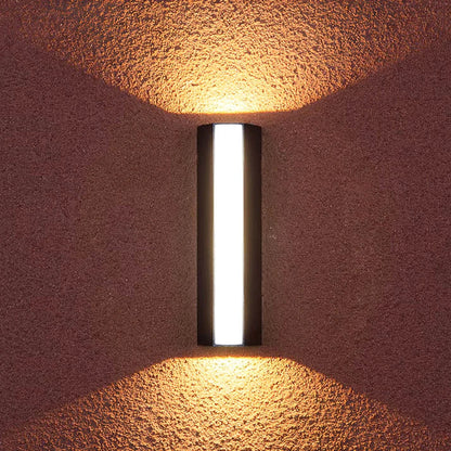 Outdoor 2-Way Wall Light | Sleek Design with Warm LED Glow