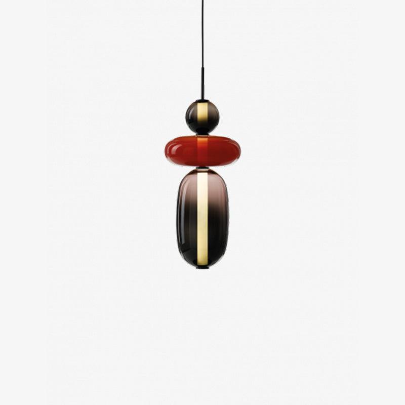 Glass Pendant Light Fixture | Modern Elegant Design with LED
