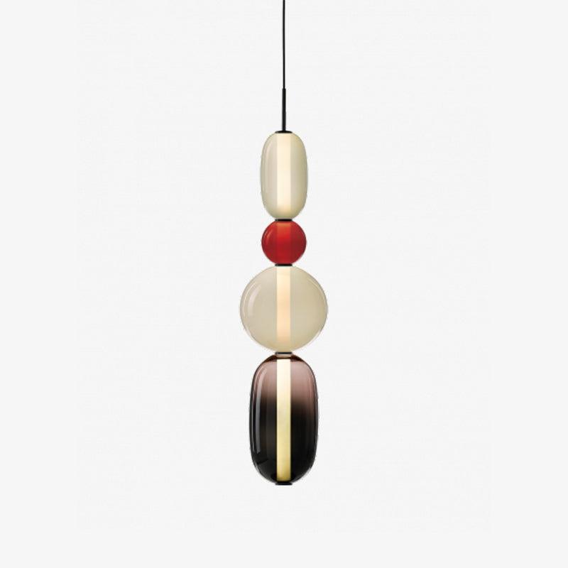 Glass Pendant Light Fixture | Modern Elegant Design with LED