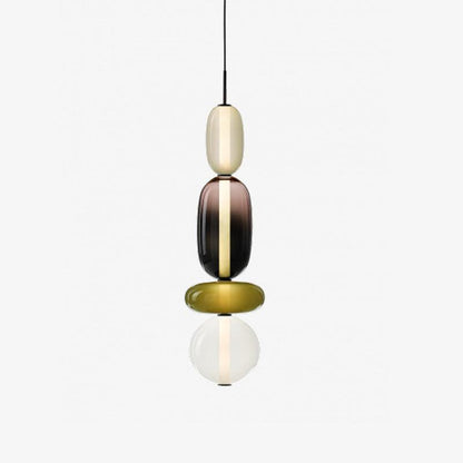 Glass Pendant Light Fixture | Modern Elegant Design with LED