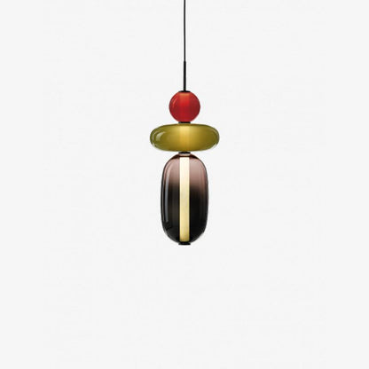 Glass Pendant Light Fixture | Modern Elegant Design with LED