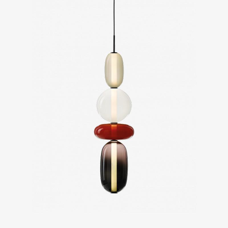 Glass Pendant Light Fixture | Modern Elegant Design with LED